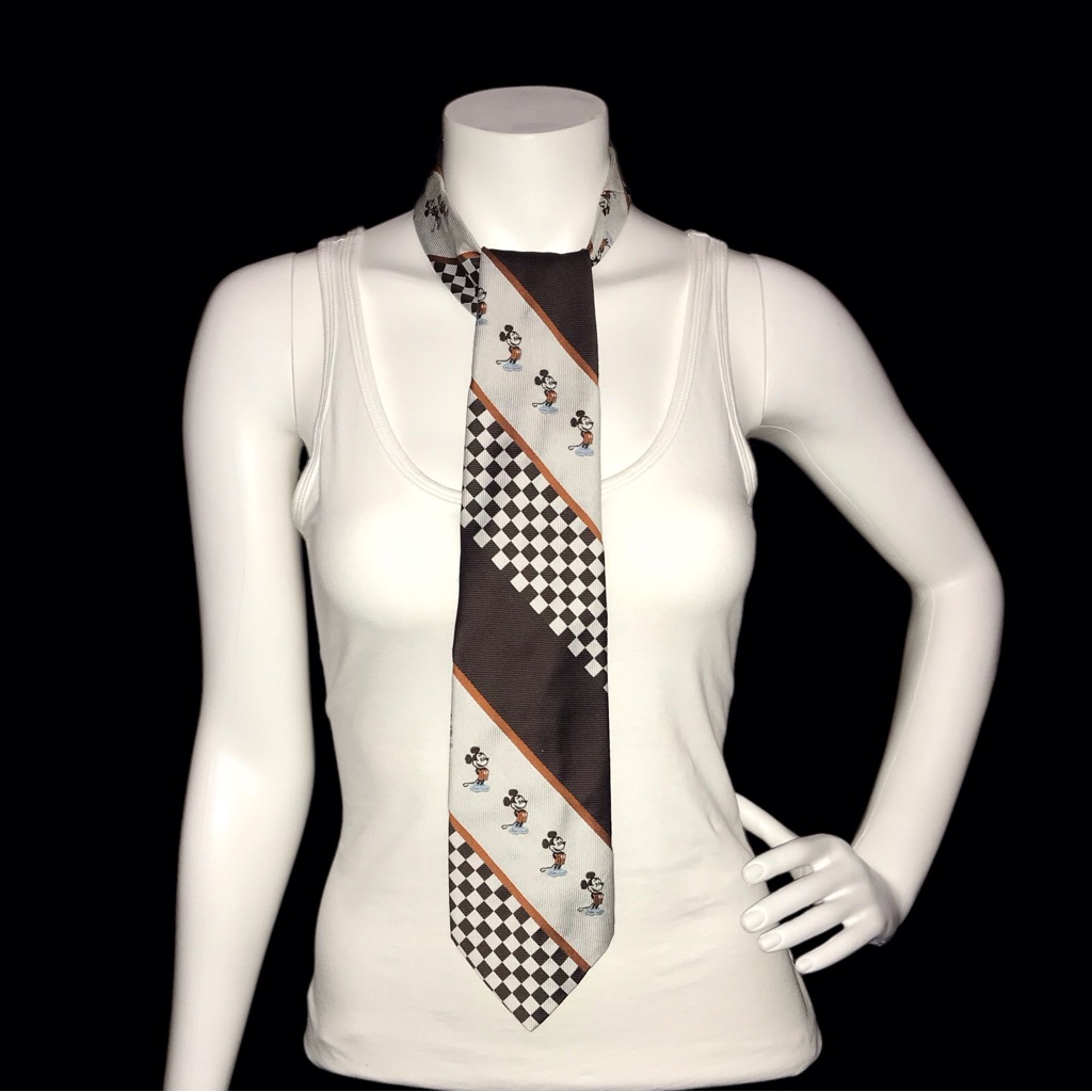 Classic Mickey Mouse Necktie By Cervantes